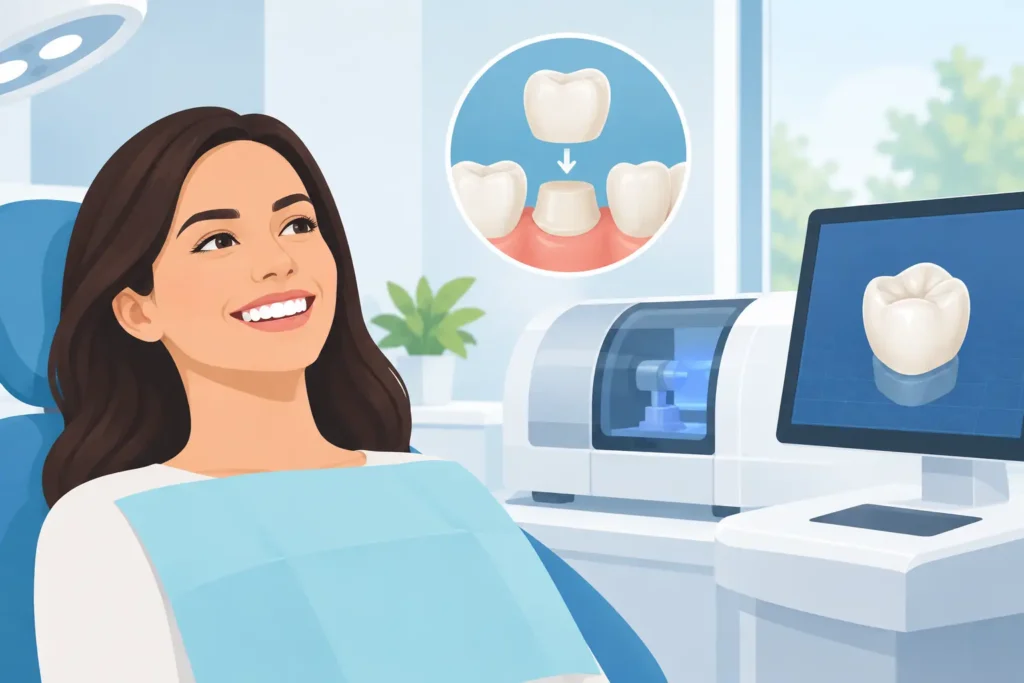 CEREC Crowns for a Stronger Smile in One Visit