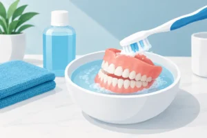 How to Clean Dentures Without Damaging Them