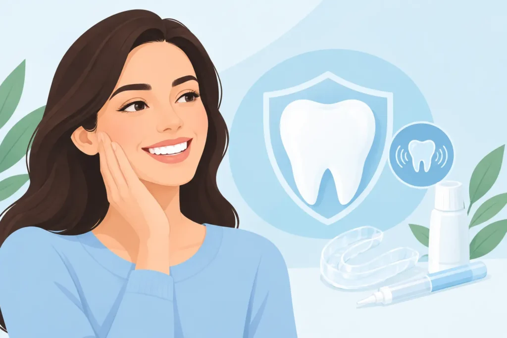 Teeth Whitening for Sensitive Teeth Safely