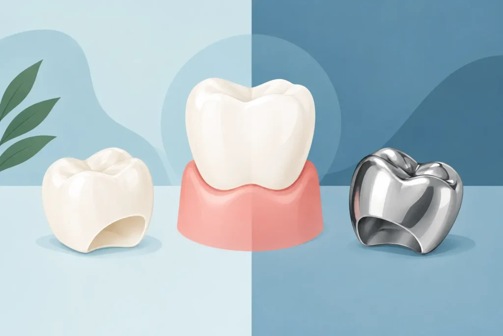 Ceramic Versus Metal Crowns for Your Smile